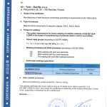 Welding certificate