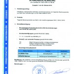 Schweißbescheinigung